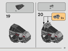 LEGO 75368 instructions page 21 – build guide