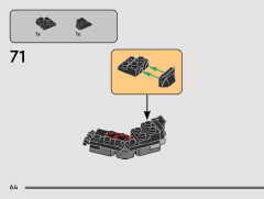 LEGO 75368 instructions page 64 – build guide