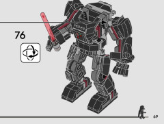 LEGO 75368 instructions page 69 – build guide