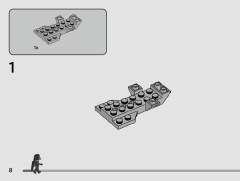 LEGO 75368 instructions page 8 – build guide