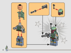 LEGO 75369 instructions page 6 – build guide