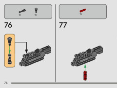 LEGO 75370 instructions page 74 – build guide