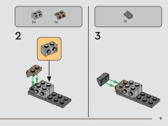 LEGO 75372 instructions page 9 – build guide