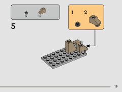 LEGO 75373 instructions page 19 – build guide