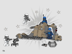 LEGO 75373 instructions page 54 – build guide
