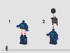 LEGO 75373 instructions page 6 – build guide