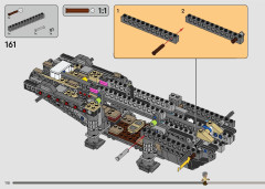 LEGO 75374 instructions page 110 – build guide