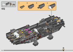 LEGO 75374 instructions page 124 – build guide