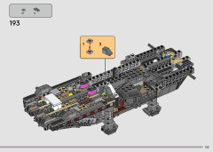 LEGO 75374 instructions page 125 – build guide