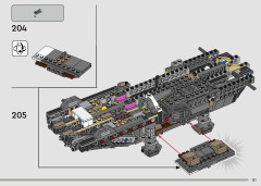 LEGO 75374 instructions page 131 – build guide