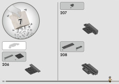 LEGO 75374 instructions page 132 – build guide