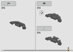LEGO 75374 instructions page 134 – build guide