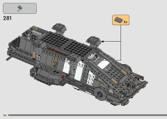 LEGO 75374 instructions page 166 – build guide