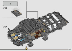 LEGO 75374 instructions page 185 – build guide
