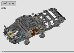 LEGO 75374 instructions page 186 – build guide