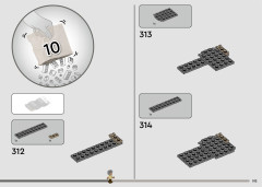 LEGO 75374 instructions page 193 – build guide