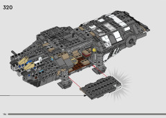 LEGO 75374 instructions page 196 – build guide