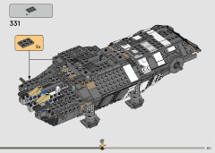 LEGO 75374 instructions page 201 – build guide