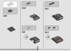 LEGO 75374 instructions page 209 – build guide