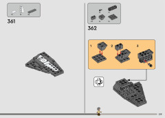 LEGO 75374 instructions page 219 – build guide