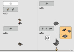 LEGO 75374 instructions page 243 – build guide