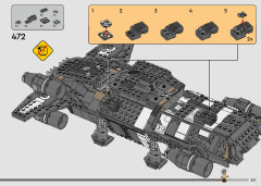 LEGO 75374 instructions page 257 – build guide