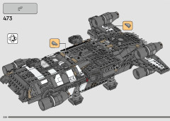 LEGO 75374 instructions page 258 – build guide