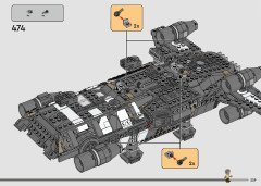 LEGO 75374 instructions page 259 – build guide