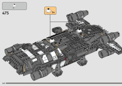 LEGO 75374 instructions page 260 – build guide