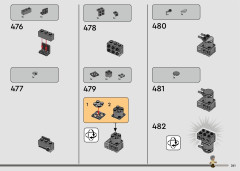 LEGO 75374 instructions page 261 – build guide