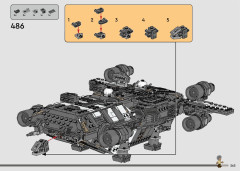 LEGO 75374 instructions page 265 – build guide