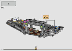 LEGO 75374 instructions page 70 – build guide