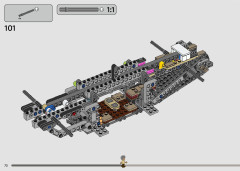 LEGO 75374 instructions page 72 – build guide