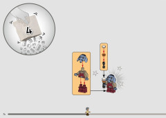 LEGO 75374 instructions page 74 – build guide