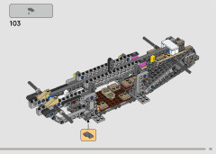 LEGO 75374 instructions page 75 – build guide