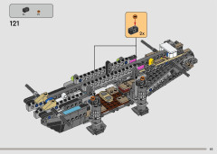 LEGO 75374 instructions page 85 – build guide