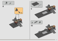 LEGO 75374 instructions page 9 – build guide