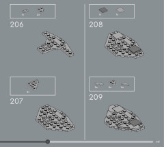 LEGO 75375 instructions page 117 – build guide