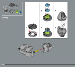 LEGO 75375 instructions page 126 – build guide