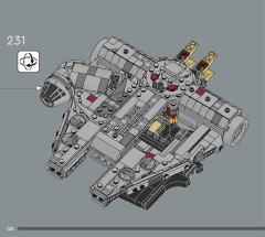 LEGO 75375 instructions page 128 – build guide
