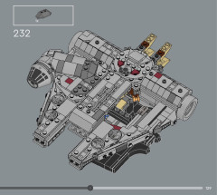 LEGO 75375 instructions page 129 – build guide