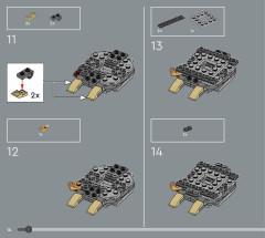 LEGO 75375 instructions page 14 – build guide