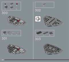 LEGO 75375 instructions page 160 – build guide