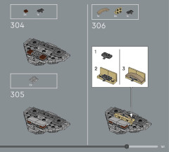 LEGO 75375 instructions page 161 – build guide