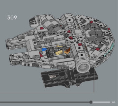 LEGO 75375 instructions page 163 – build guide