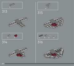 LEGO 75375 instructions page 166 – build guide