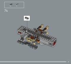 LEGO 75375 instructions page 47 – build guide