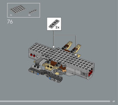 LEGO 75375 instructions page 49 – build guide