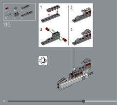 LEGO 75375 instructions page 72 – build guide