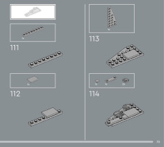 LEGO 75375 instructions page 73 – build guide